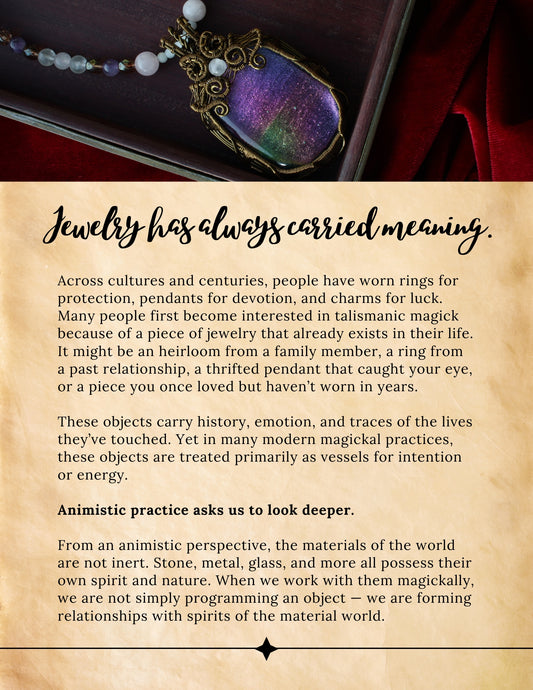 The Talismanic Jewelry Guidebook - Digital Download
